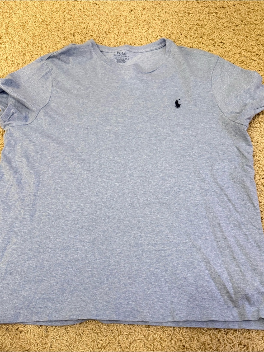 Polo by Ralph Lauren Light Blue Crewneck Tee
